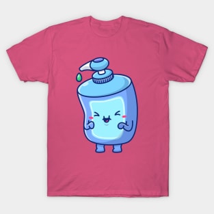 Liquid Soap Bottle Cartoon (2) T-Shirt